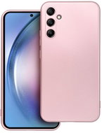 C4M Pouzdro METALLIC pro Samsung Galaxy A34 5G - růžové - Phone Cover