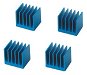 Cooler Master SAC-P01-UB (Chipset Cooler) modrý (blue) - 10 hliníkových pasivních chladičů na čipy,  - Chladič