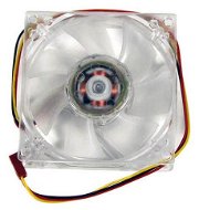 Cooler Master TLF-S82, transparentní bílý svítící tichý aktivní do skříně - Ventilator