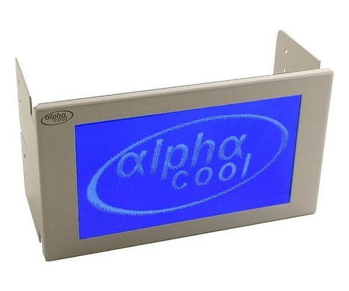 Alphacool 200x128 px Display Silver - - - Main image