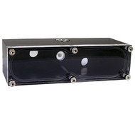 Alphacool RePack Slot-In Black 5.25" červená (red) LED - Expansion Tank