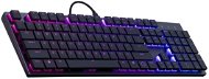 Cooler Master SK650, gaming keyboard, RED Switches, RGB LED, US layout, black - Gaming Keyboard