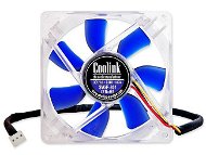 Coolink SWiF-802 Silent, 80x80x25mm, 1000-2000rpm, 11-19 dB(A), regulace otáček, modrý, retail - Fan
