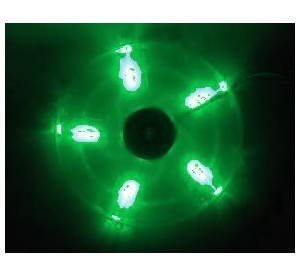 PrimeCooler PC-L17525L12S zelený - Fan - Main image