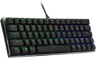 Cooler Master SK620, TTC Low BROWN Switch, Black - US INTL - Gaming Keyboard