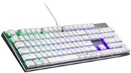 Cooler Master SK652, TTC Low BLUE Switch, White - US INTL - Gaming Keyboard