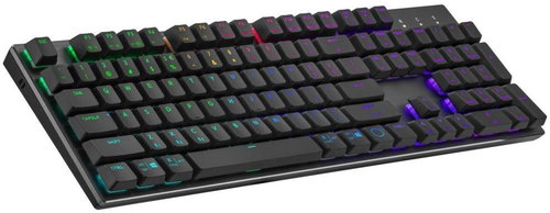 Cooler Master SK653, TTC Low BLUE Switch, Black - US INTL - Gaming Keyboard - Main image