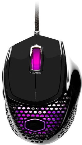Cooler Master MM720, Glossy Black - Gaming Mouse - Main image