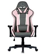 Cooler Master CALIBER R1S, rózsaszín-szürke - Gamer szék
