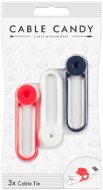 Cable Candy Tie 3-pack mixed colours - Cable Organiser