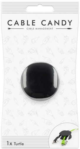 Cable Candy Turtle black - Cable Organiser - Main image