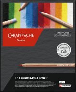 CARAN D'ACHE Luminance 6901 12 barev - Pastelky