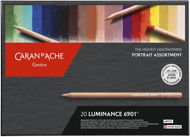 Caran D'ache Luminance 6901 20 barev hodných pro portrét - Pastelky