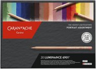 CARAN D'ACHE Luminance 6901 20 barev hodných pro portrét - Színes ceruza