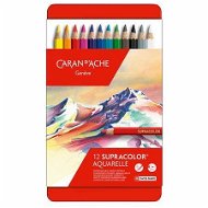CARAN D'ACHE Supracolor Aquarelle 12 farieb - Pastelky