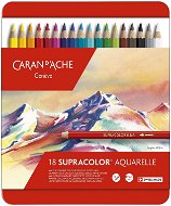 CARAN D'ACHE Supracolor Aquarelle 18 barev - Pastelky