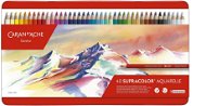 CARAN D'ACHE Supracolor Aquarelle 40 farieb - Pastelky