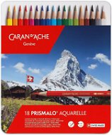 CARAN D'ACHE Prismalo Aquarelle 18 barev - Pastelky