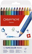 CARAN D'ACHE Fancolor Maxi 12 farieb - Pastelky