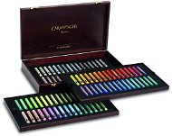 CARAN D'ACHE Neopastel 96 barev v dřevěném boxu - Oil pastels
