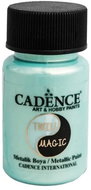 Cadence Twin Magic Metallic Paint 50 ml, gold/green - Acrylic Paints