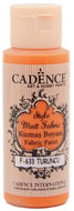 Cadence Textile Paint 59 ml, orange - Fabric Dye