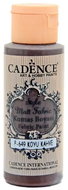 Cadence Textile Paint 59 ml, dark brown - Fabric Dye