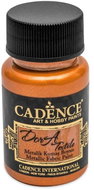 Cadence Metallic textile paint 50 ml, orange - Fabric Dye