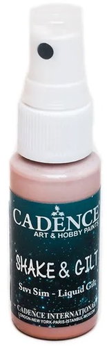 Cadence Metallic Glitter Spray Paint 25 ml, bronze - Fabric Dye - Main image