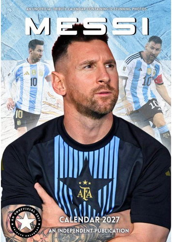 Lionel Messi - Nástěnný kalendář 2027 - Wall Calendar - Main image