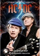 AC/DC - Nástěnný kalendář 2027 - Wall Calendar