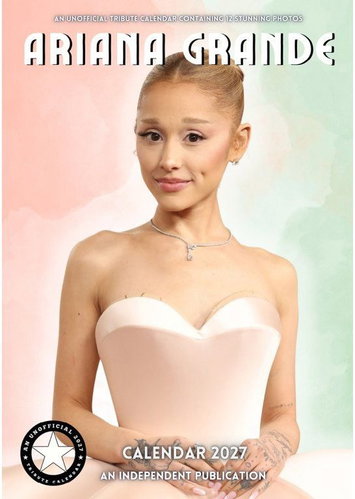Ariana Grande - Nástěnný kalendář 2027 - Wall Calendar - Main image
