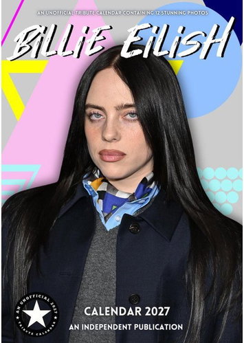 Billie Eilish - Nástěnný kalendář 2027 - Wall Calendar - Main image