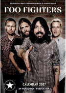 Foo Fighters - Nástěnný kalendář 2027 - Wall Calendar