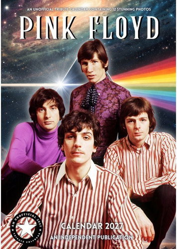Pink Floyd - Nástěnný kalendář 2027 - Wall Calendar - Main image