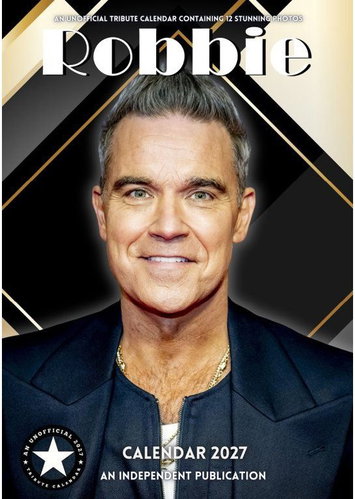 Robbie Williams - Nástěnný kalendář 2027 - Wall Calendar - Main image