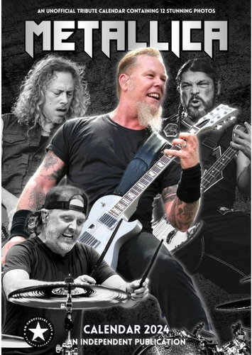 Calldreams International Metallica - kalendář 2024 - Wall Calendar - Main image
