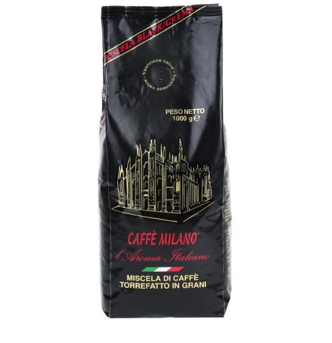 Caffé Milano Black 1 Kg beans - Coffee - Main image
