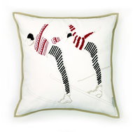 CAMENGO POLAIRE ROUGE, 45 x 45 cm - Pillow