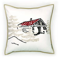 CAMENGO SOLSTICE ROUGE, 45 x 45 cm - Pillow