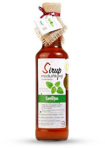 Camellus Classic Lemon balm syrup with lemon balm, 0,5 l - Syrup - Main image