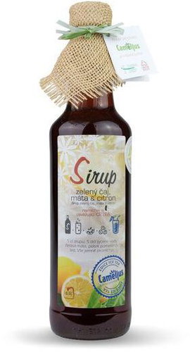 Camellus Classic Syrup Green tea, mint and lemon, 0,5 l - Syrup - Main image