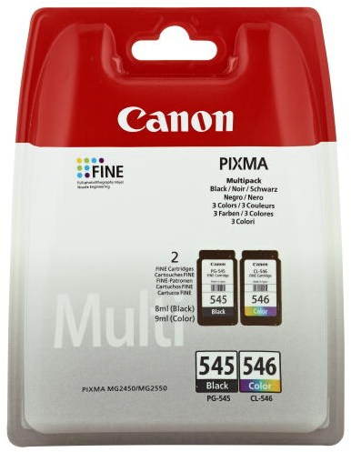 Canon PG-545/CL-546 MULTI PACK SEC VALUE PACK BLACK  COLOUR CTDGS - Druckerpatrone - Hauptbild