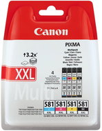 Canon INK CLI-581XXL C/M/Y/BK W SEC MULTI PACK BLISTERED - Cartridge