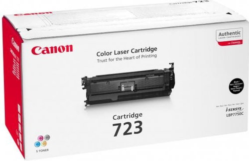 Canon TONER CARTRIDGE 723 BLACK F/ LBP7750CDN - Printer Toner - Main image