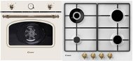 CANDY FCC 624 BA / E + CANDY CHW6BR4WGTWA - Oven & Cooktop Set