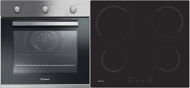 CANDY FCP602X + CANDY ECH64CC - Oven & Cooktop Set