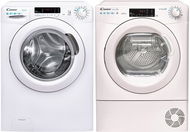 CANDY CS 1272DE/1-S + CANDY CSO H7A3TE-S - Washer Dryer Set