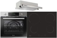 CANDY FCTS815XL WIFI + CANDY CH 64 CCB 4U + CANDY CBT6130/3X - Oven, Cooktop & Kitchen Hood Set