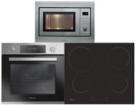 CANDY FCP 825 XL/E + CANDY CH 64 CCB 4U + CANDY MIC256EX - Oven, Cooktop and Microwave Set